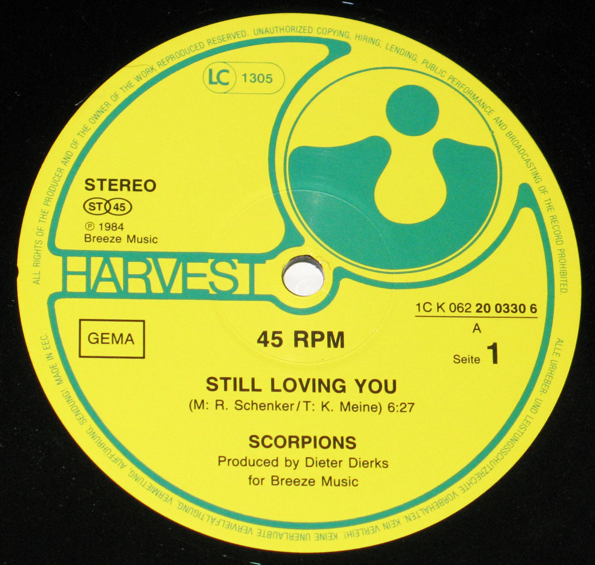 High Resolution Photos of scorpions still loving you maxi-single 